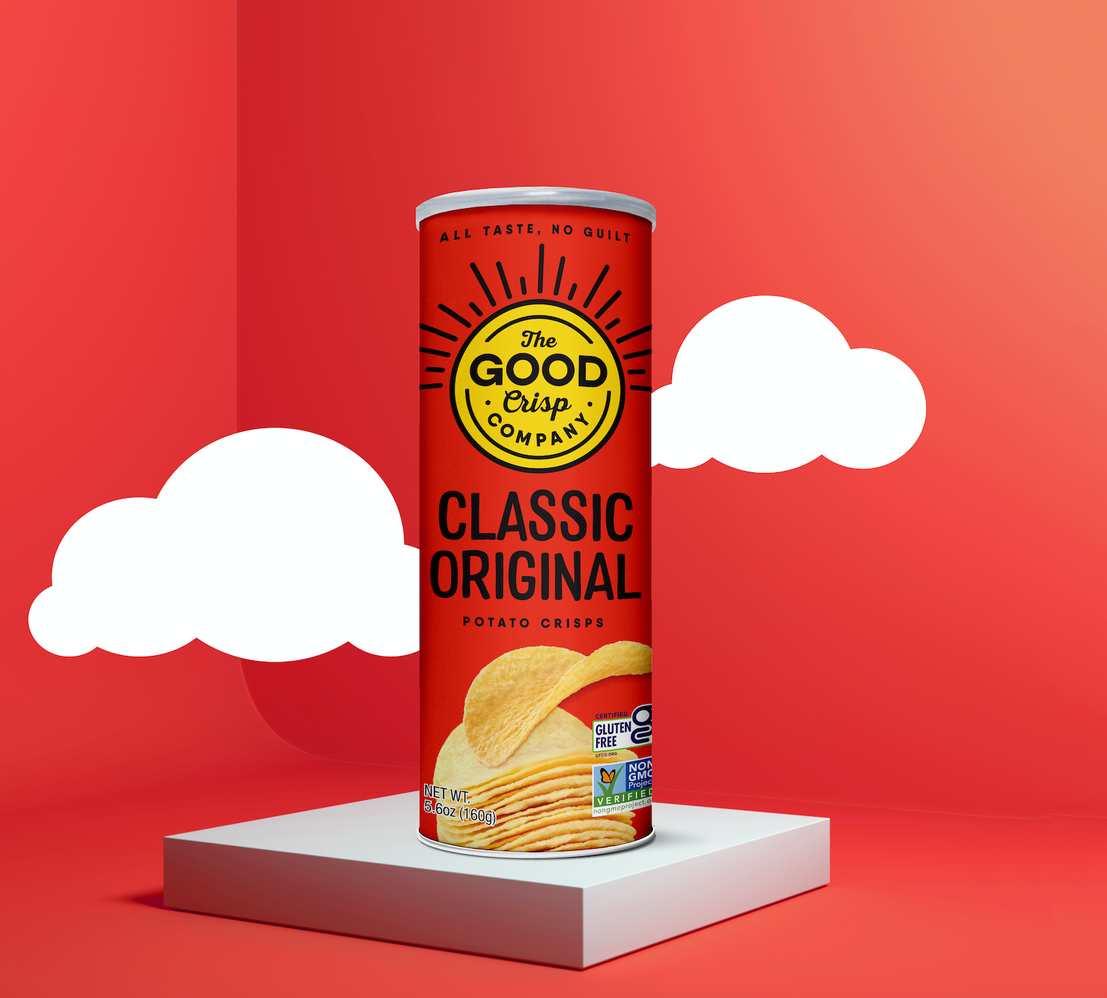THE GOOD CRISP COMPANY, Potato Crisps, Original, Pack of 8, Size 5.6 OZ,  (Gluten Free) : : Grocery & Gourmet Food